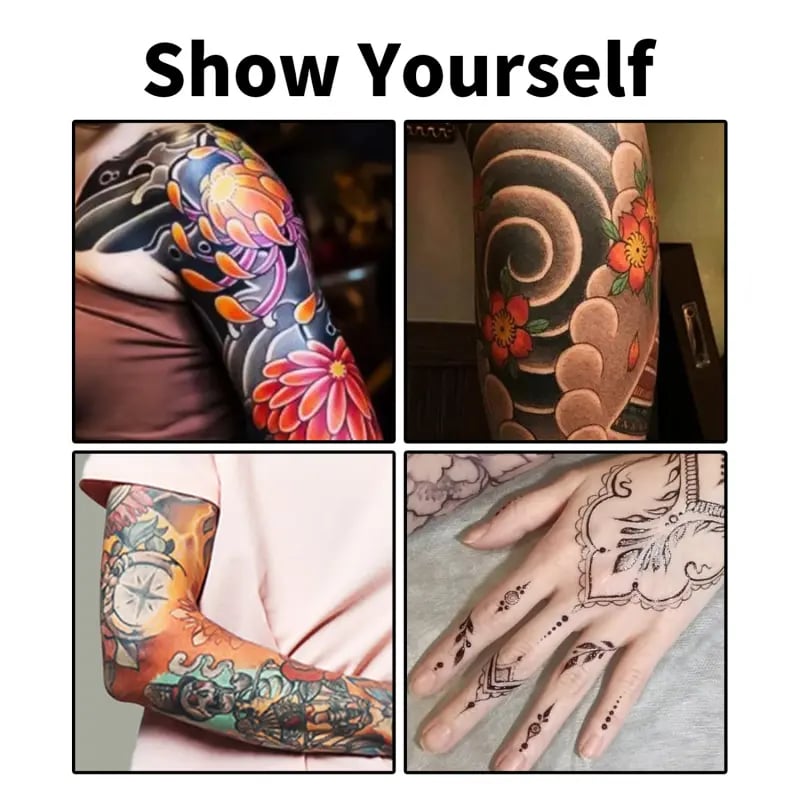 ⏰LIMITED SALE 50% OFF🎨Perfect For Unique Body Art🔥Temporary Tattoo Markers for Skin