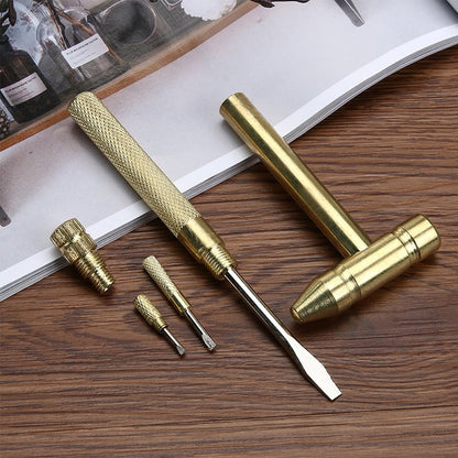 🔥6 in 1 Mini Hammer and Screwdriver Hand Tools Set