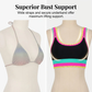 ⏳🔥50% OFF & Free Shipping🔥 ⏰Color Block Patchwork Nylon Sporty 3-Piece Bikini Set - High Waisted & Tummy Control Swimsuit👙🌈