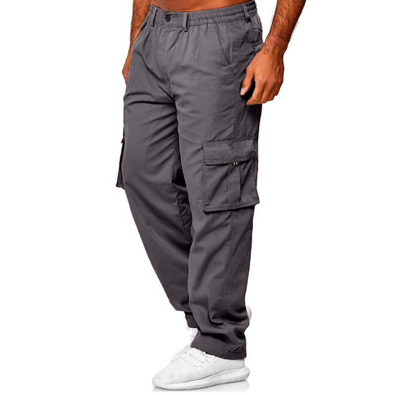Men's Multi-Pocket Relaxed Fit Cargo Pants
