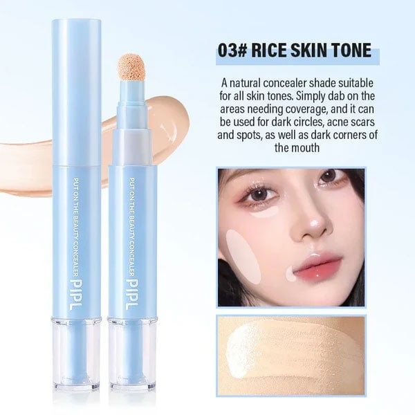 🥳2026 HOT SALE🥳💞50K+ SOLD!🎨🖌️ 50% OFF! Dual Concealer Pen – Covers dark circles & spots, 24hr hydration.