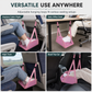 ✈️Portable Airplane Footrest Hammock Travel Foot Rest Sling for Long Distance Flights and Office Use with Storage Bag