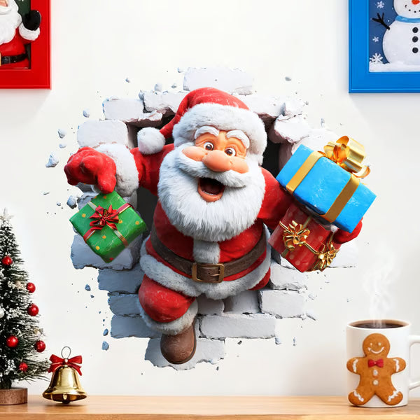 🔥Festival Sale - 50% OFF!!📢🎄 Christmas Creative Wall Stickers From Careluxpro – Add Instant Festive Cheer to Any Room, Easy to Peel & Stick ✨