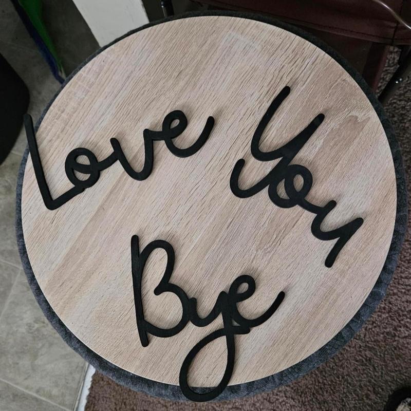 💝Wooden Wall Hanging Sign Decoration - No Wall Damage🎁