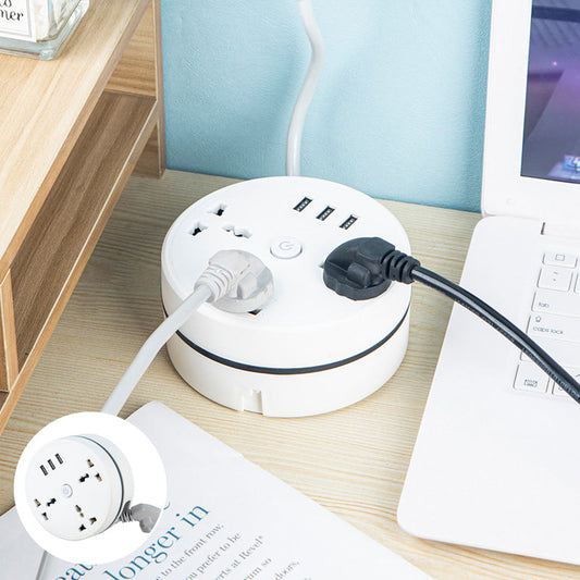 🔌Cord-Winding Universal Power Strip