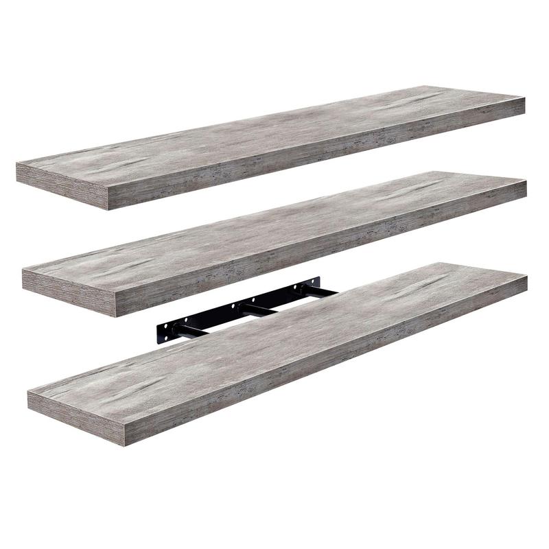 🪵Sorbus Floating Shelves for Wall, 3 Pack ExtraLong Shelving
