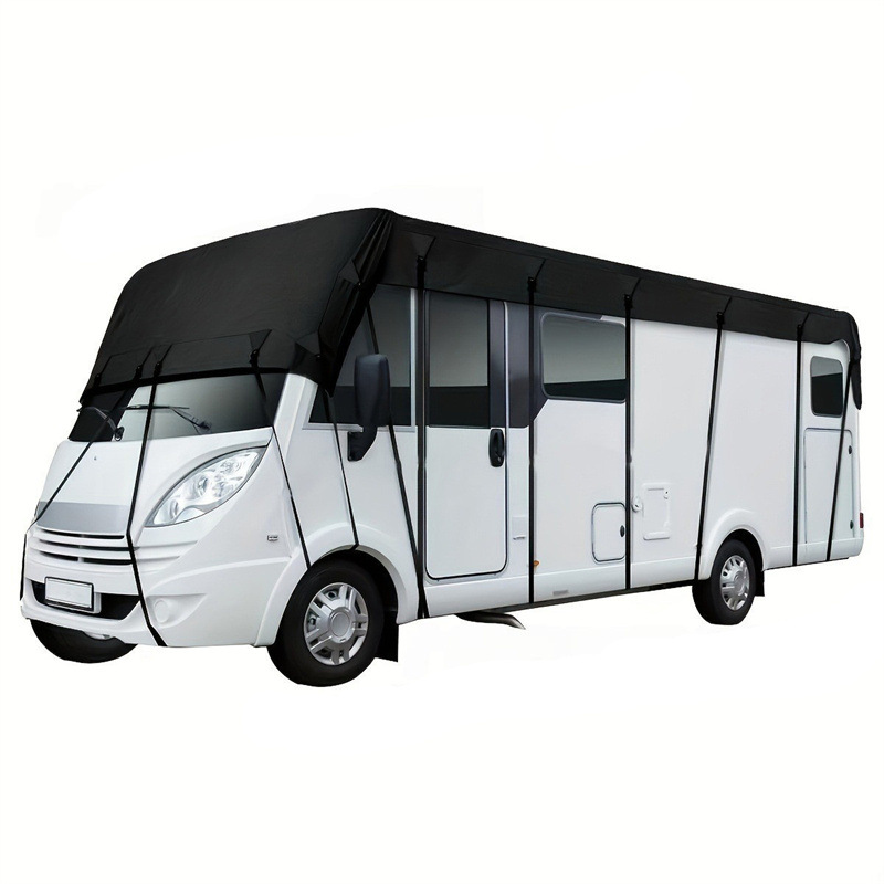 🎃LIMITED-TIME 50% OFF! 🚐Caravan & Motorhome Roof Cover – 210D Oxford with Secure Adjustable Straps