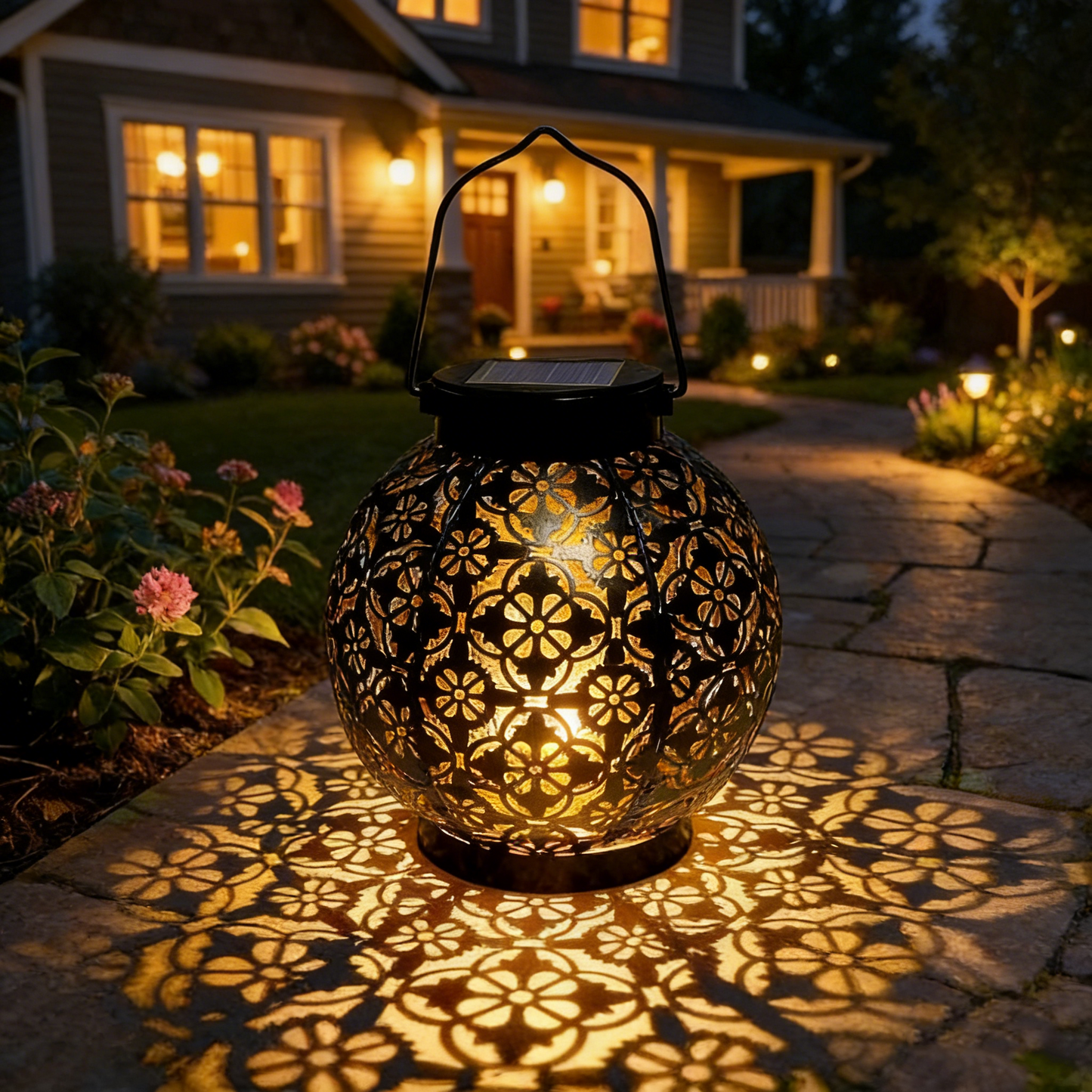 ⏳LAST DAY SALE 60% OFF👍💕Solar Hollow Lantern Light✨
