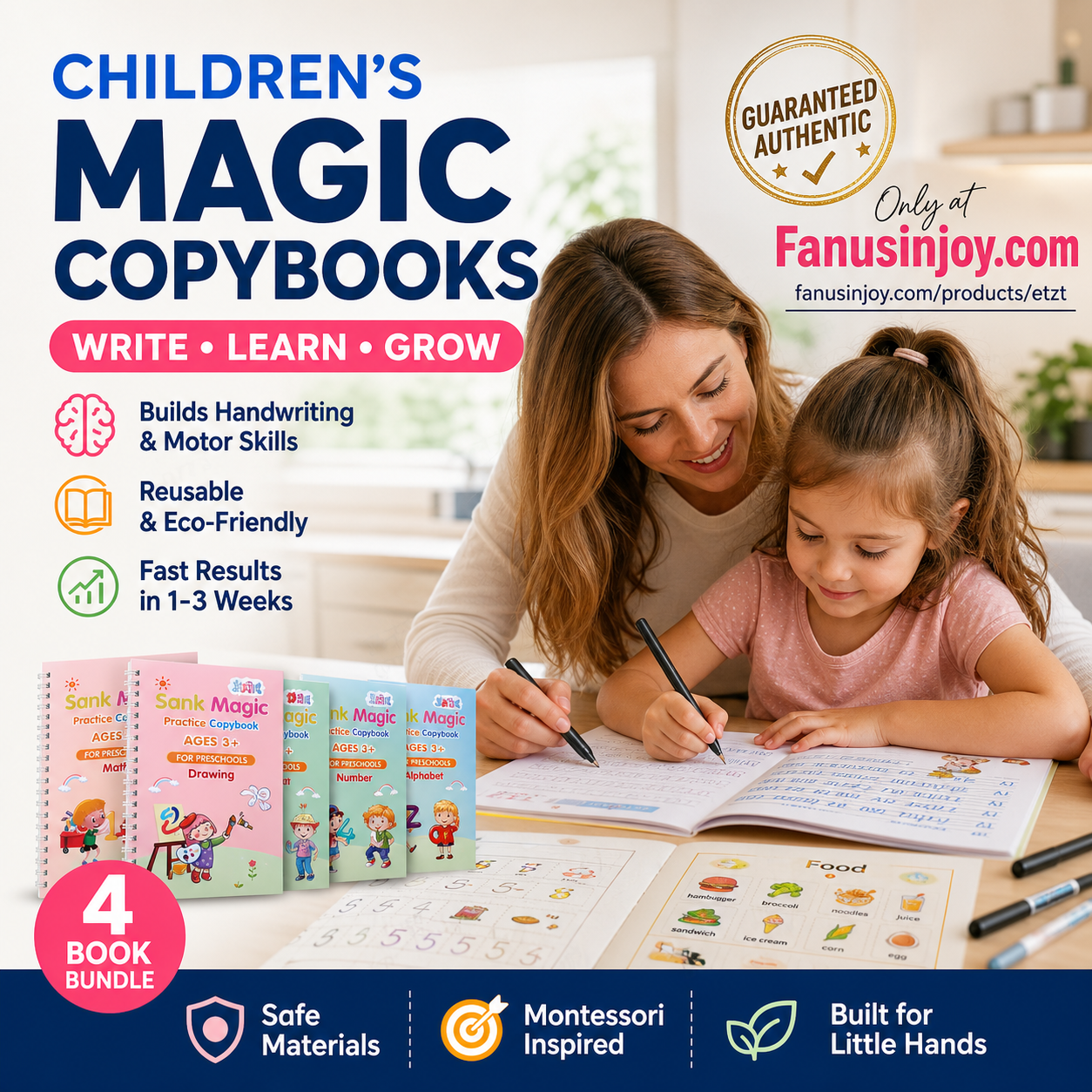 📓Children's Magic Copybooks | Educational & Engaging for Young Minds🌟