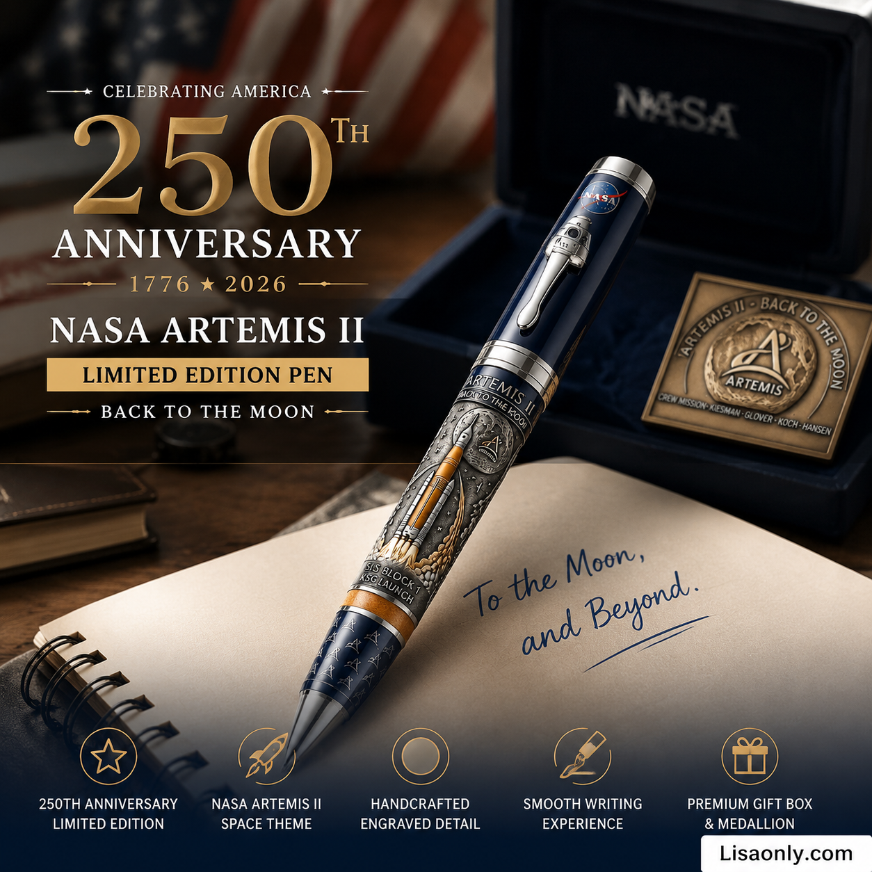🔥Only 2,500 Exist. Yours Could Be #1.🔥250th U.S. Anniversary Pen