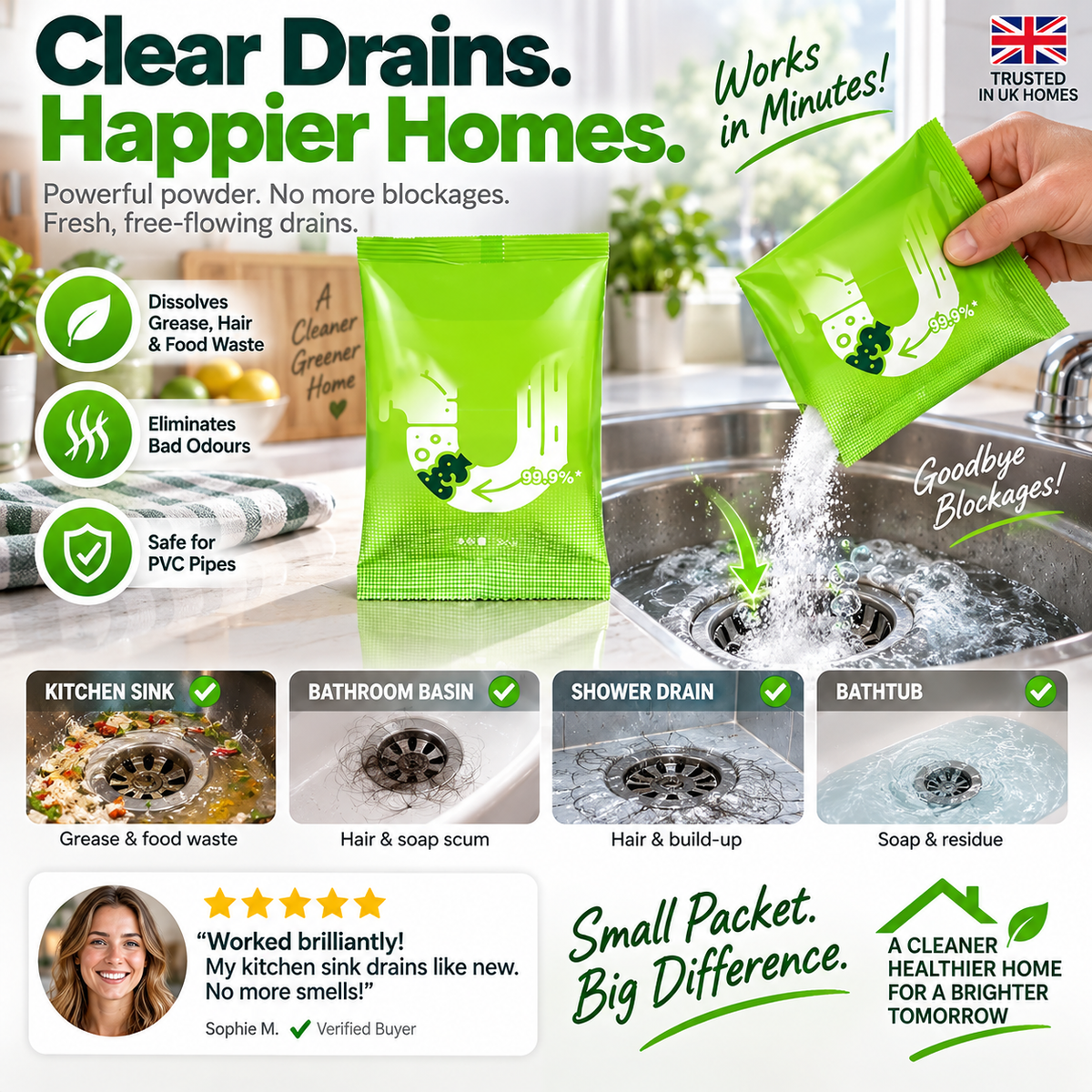 📢📢 50% OFF🏠Powerful Pipeline Dredging Powder