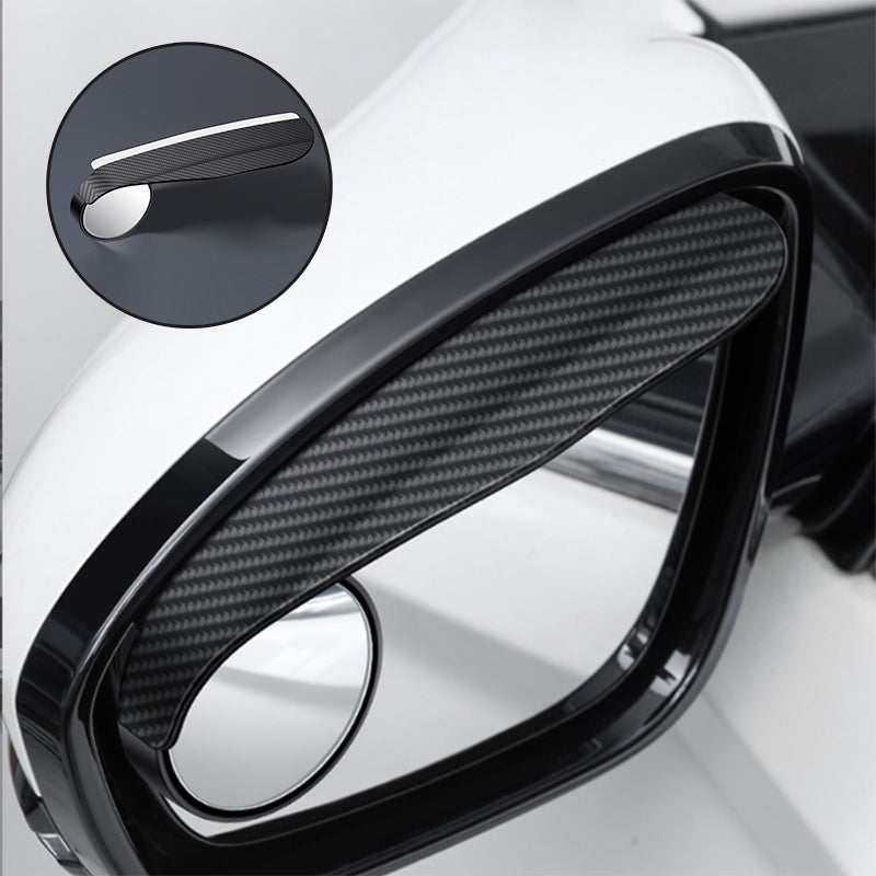 🥳2026 BESTSELLER🥾 Car Mirror Rain & Sun Shield – Flexible ABS, Anti-Glare – Easy Adhesive Install – Universal Fit – Protects Rearview Mirror! 🛡️💨