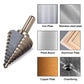 📢📢50% OFF !! ⏰Pagoda-shaped Drill Bits Set with Aluminum Storage Case