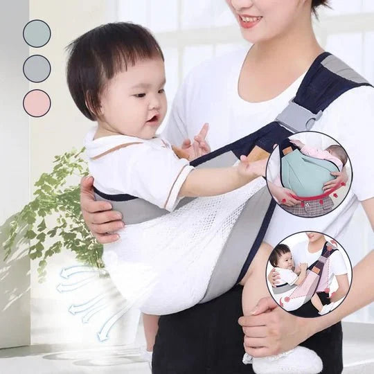 👶 50% OFF NOW! 🧸 Lightweight Baby Carrier – Breathable, ergonomic & adjustable – Perfect for hands-free bonding & daily outings 🌿