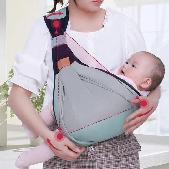 👶 50% OFF NOW! 🧸 Lightweight Baby Carrier – Breathable, ergonomic & adjustable – Perfect for hands-free bonding & daily outings 🌿
