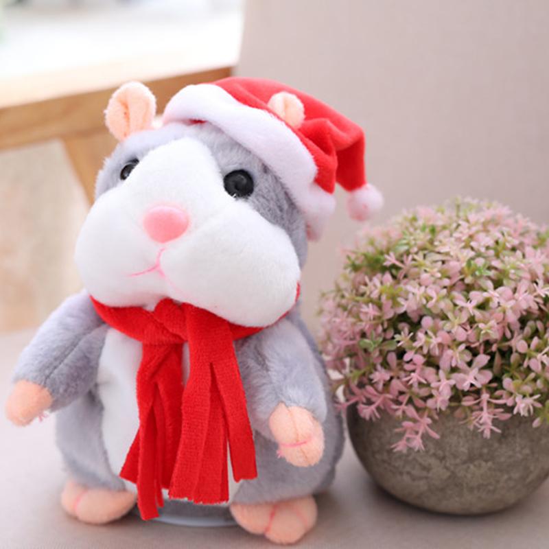 🐹 Save 50%! 🎁 Talking Hamster Plush – Repeats sounds & cute interactive fun ✨