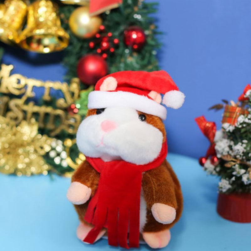 🐹 Save 50%! 🎁 Talking Hamster Plush – Repeats sounds & cute interactive fun ✨