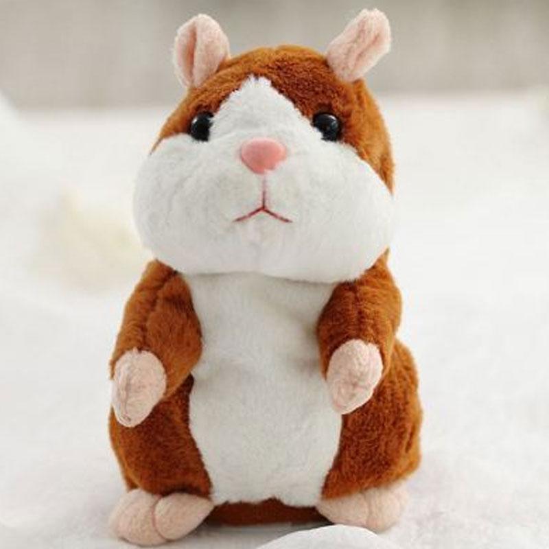 🐹 Save 50%! 🎁 Talking Hamster Plush – Repeats sounds & cute interactive fun ✨