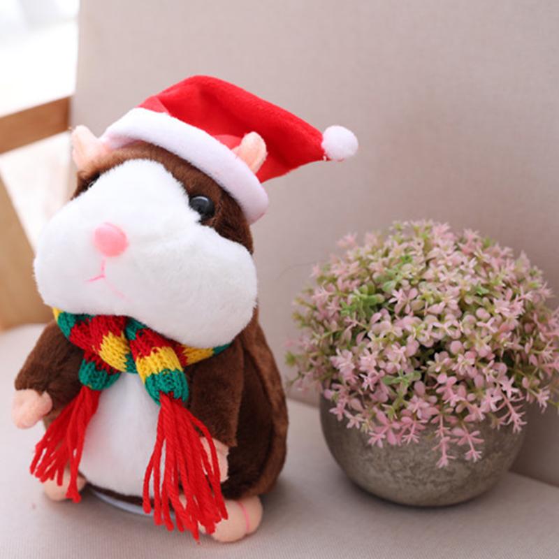🐹 Save 50%! 🎁 Talking Hamster Plush – Repeats sounds & cute interactive fun ✨