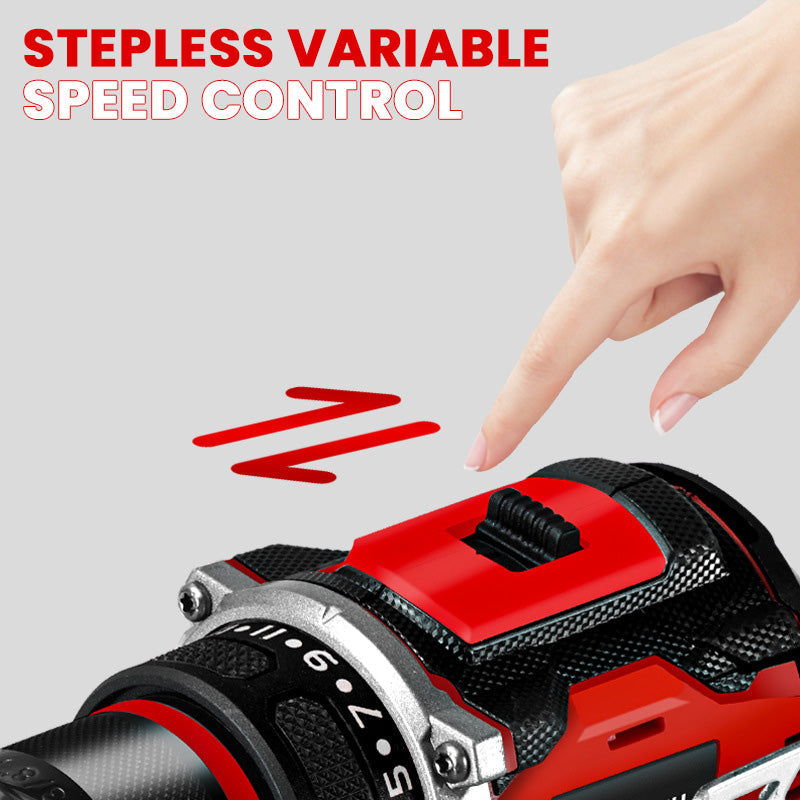 🧰Brushless Electric Cordless Drill with Battery ＆ Charger