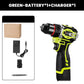 🧰Brushless Electric Cordless Drill with Battery ＆ Charger