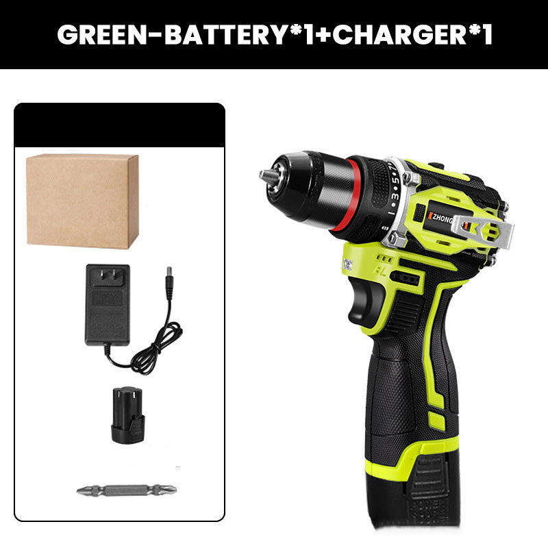 🧰Brushless Electric Cordless Drill with Battery ＆ Charger