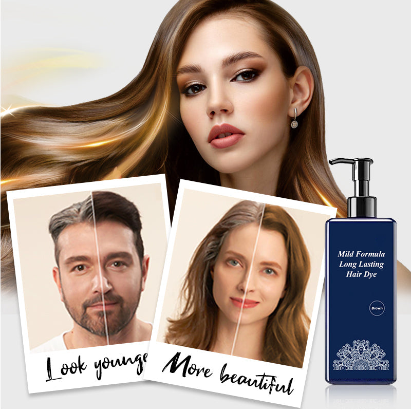 🔥Hot Sale 49% OFF🔥🌿Plant-Based Hair Coloring Cream - Mild Formula Long Lasting