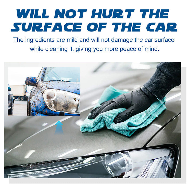 🔥2026 LAST DAY SALE 50% OFF🔥Buy 3 Get 2 Free 🚘Bring your car a brand-new look！✨️Gentle and Effective Car Cleaning Spray (with Sponge and Wipe)
