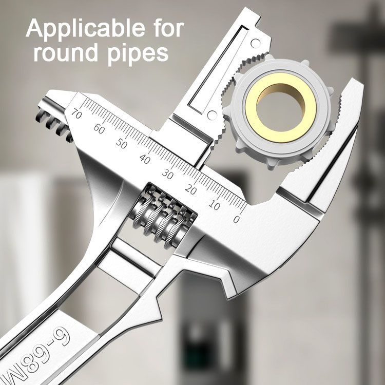 ⏳Limited time 53% off💥Reversible Sink Wrench With 6-68mm Jaw Opening