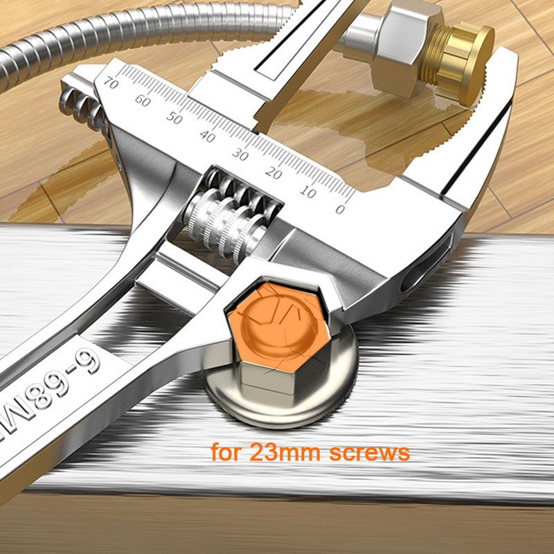⏳Limited time 53% off💥Reversible Sink Wrench With 6-68mm Jaw Opening