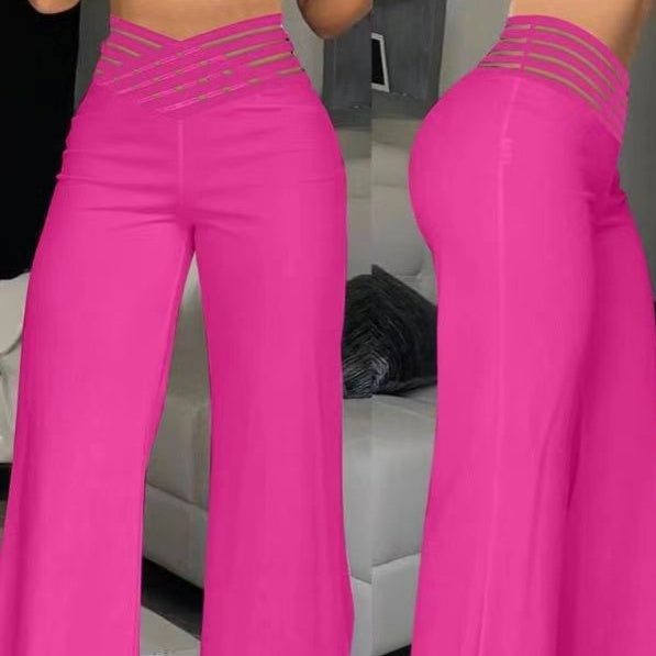 🔥 Limited-Time Sale – Up to 60% OFF🍃Women's Casual High-Waisted Wide-Leg Pants