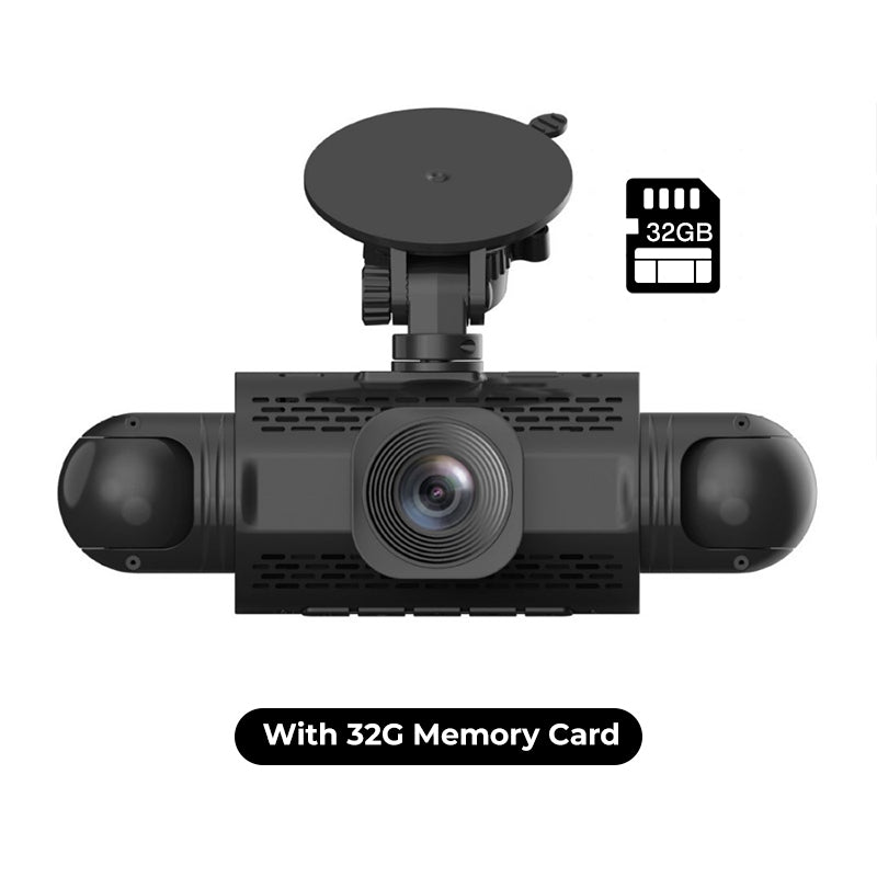 📢📢50% OFF !! ⏰1080p 4-Channel Dash Cam with G-Sensor