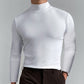 👕 60% OFF NOW! 🔥 Men's High Neck Slim Fit T-Shirt - Stretchy & Breathable for Gym or Casual, Modern Style & Comfort 🏃‍♂️📦