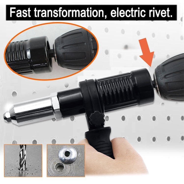 📢📢50 %  OFF !! ⏰Pneumatic Core-pulling Electric Drill Rivet Machine