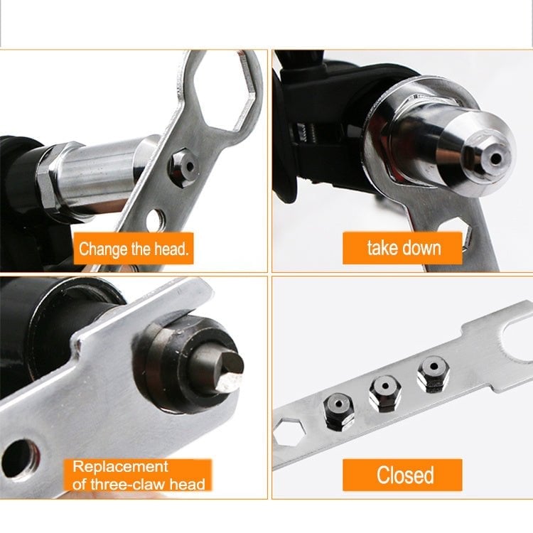 📢📢50 %  OFF !! ⏰Pneumatic Core-pulling Electric Drill Rivet Machine