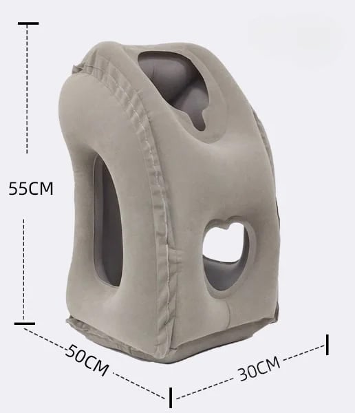 🔥50% OFF🌬️✈️😴 Portable, inflatable, ergonomic travel pillow: Enjoy a comfortable sleep anytime, anywhere 🧳💤