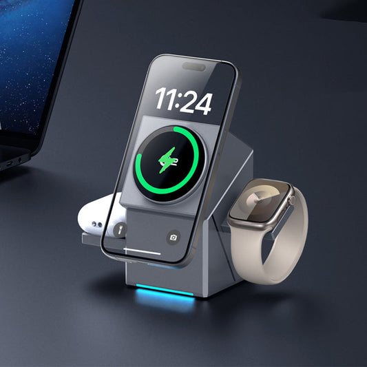 ⚡ 2026 HOT SALE ⚡ 3-in-1 Foldable Wireless Magnetic Charging Station