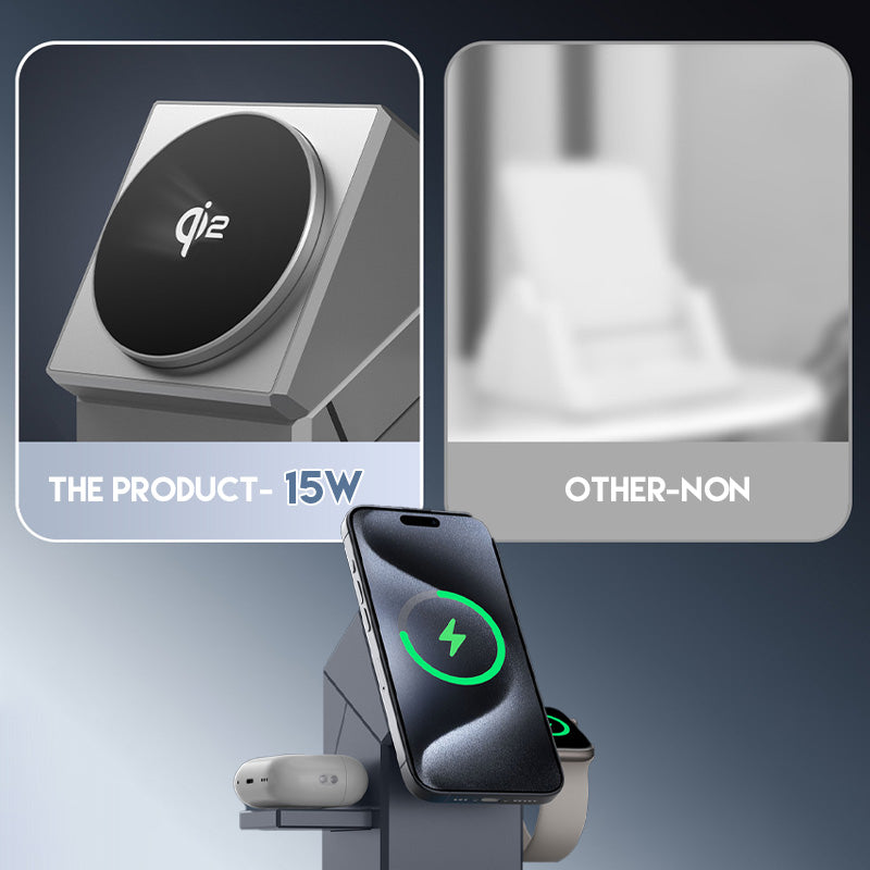 ⚡ 2026 HOT SALE ⚡ 3-in-1 Foldable Wireless Magnetic Charging Station