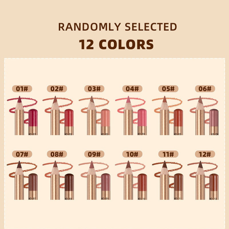 👄 BUY 2 GET 1 FREE! 💄 12-Color Smudge-Proof Lip Liner Pencil Set – Long-lasting, creamy & waterproof – perfect for everyday wear or pro makeup 🎨
