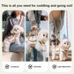 🐶2-in-1 Portable Breathable Pet Carrierk