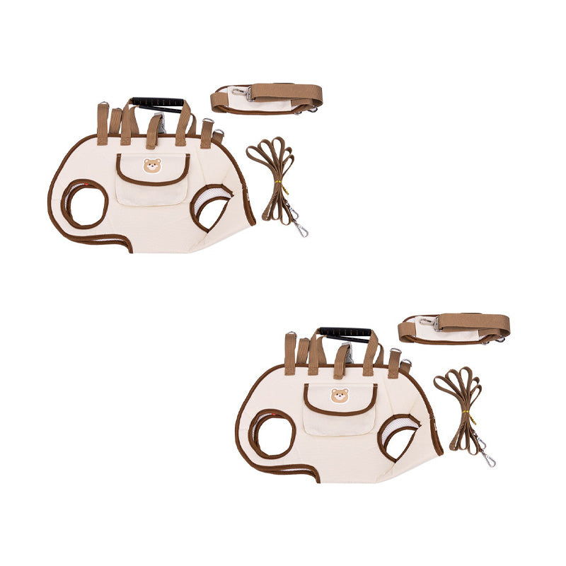 🐶2-in-1 Portable Breathable Pet Carrierk