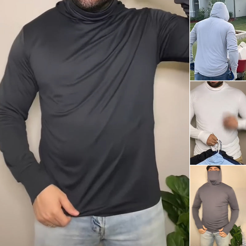 🥳LAST DAY SALE 66% OFF⚡ Men’s Lightweight Quick-Dry UV Protection Hoodie— Free Shipping For Two Pieces