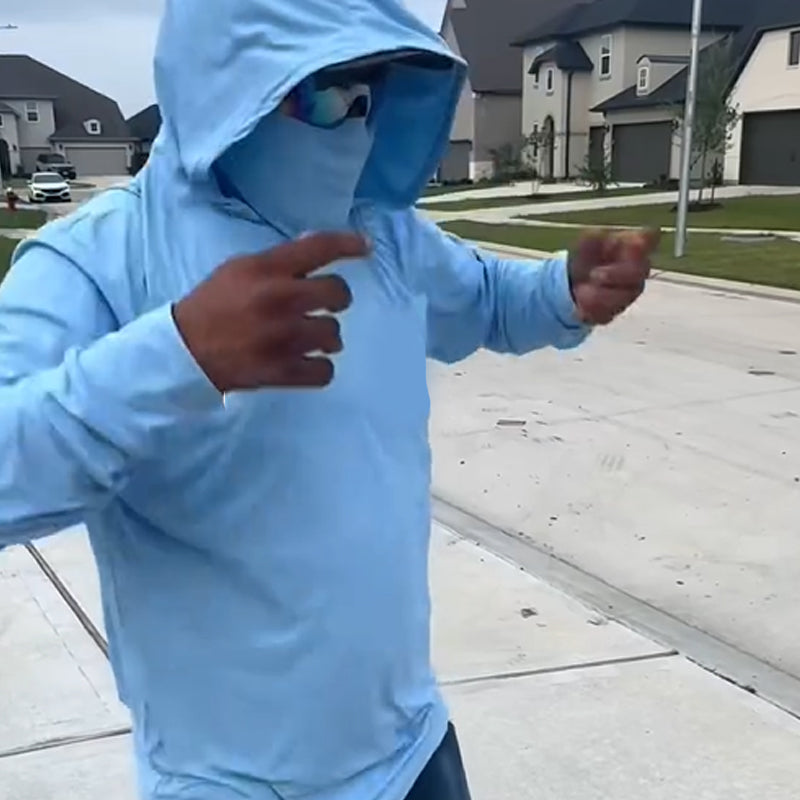 🥳LAST DAY SALE 66% OFF⚡ Men’s Lightweight Quick-Dry UV Protection Hoodie— Free Shipping For Two Pieces