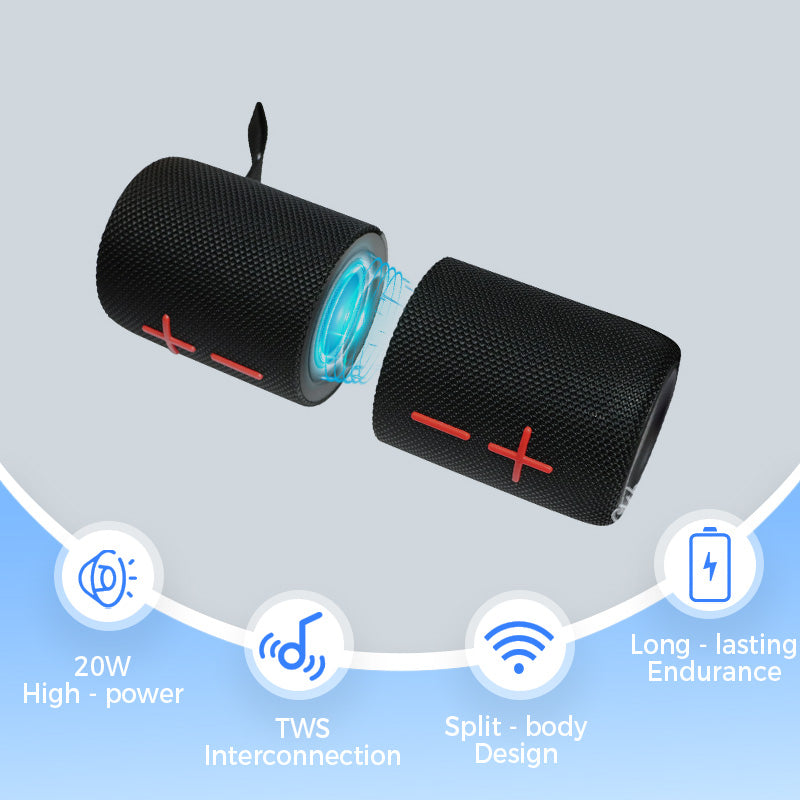 🎅Christmas Pre-sale🎁2 in 1 Magnetic Dual Splittable Bluetooth Speaker