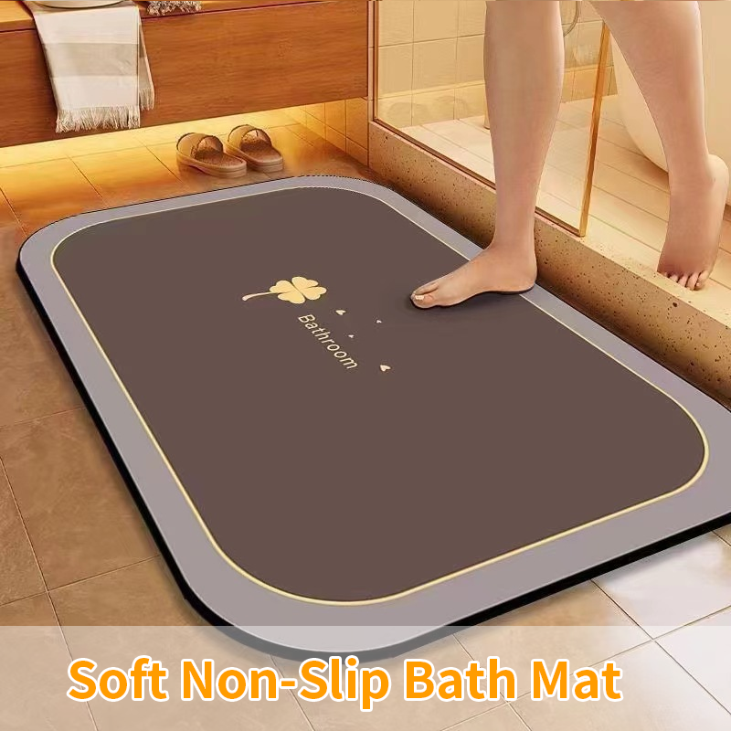 🛁 Save 50%! 🚿 Soft Non-Slip Bath Mat – Cushioned & quick-dry comfort ✨