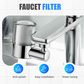 🔥🎁New arrival 50% OFF💥🔥 NEW! 720° Swivel Faucet Filter Nozzle Set: Clean water and perfect spray in one! 💦✨