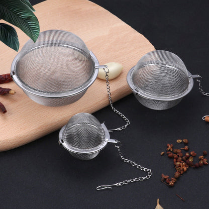 ⏳🔥LIMITED-TIME 56% OFF! ⏰304 Stainless Steel Spice and Tea Filter(3PCS)
