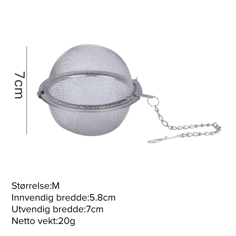 ⏳🔥LIMITED-TIME 56% OFF! ⏰304 Stainless Steel Spice and Tea Filter(3PCS)