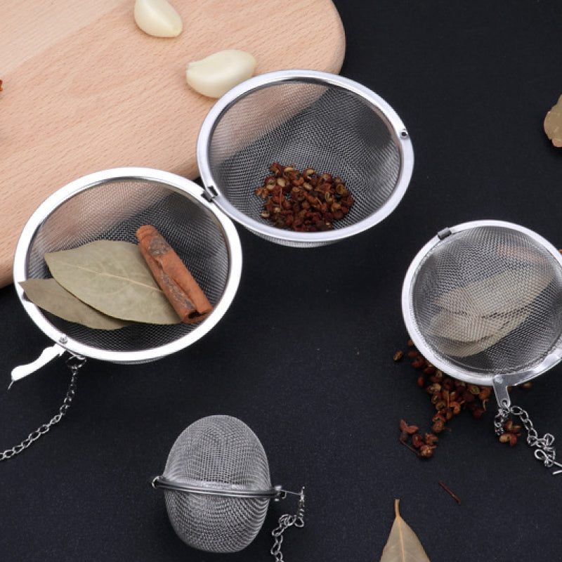 ⏳🔥LIMITED-TIME 56% OFF! ⏰304 Stainless Steel Spice and Tea Filter(3PCS)
