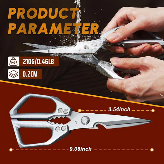 💥LAST DAY SALE 49% OFF-Kitchen Scissors All Purpose - Stainless Steel Kitchen Shears